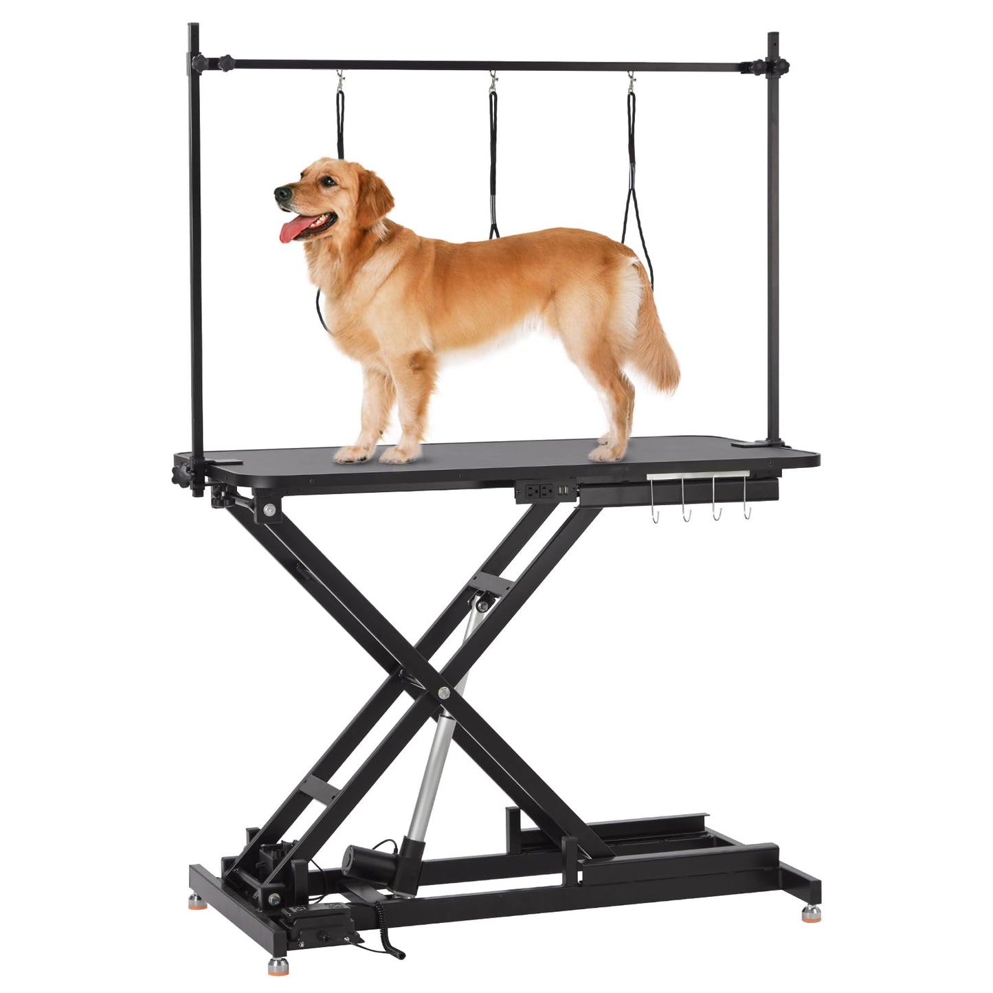 GARVEE Electric Lift Dog Grooming Table Heavy Duty Electric Grooming Arm Table For Pets Large Dogs