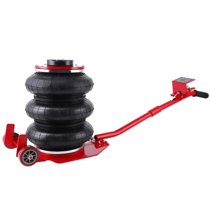 GARVEE Car Jack 3 Ton 6600LBS Triple Air Bag Jack With Long Hand Lifting Height Up To 15.75 Inch