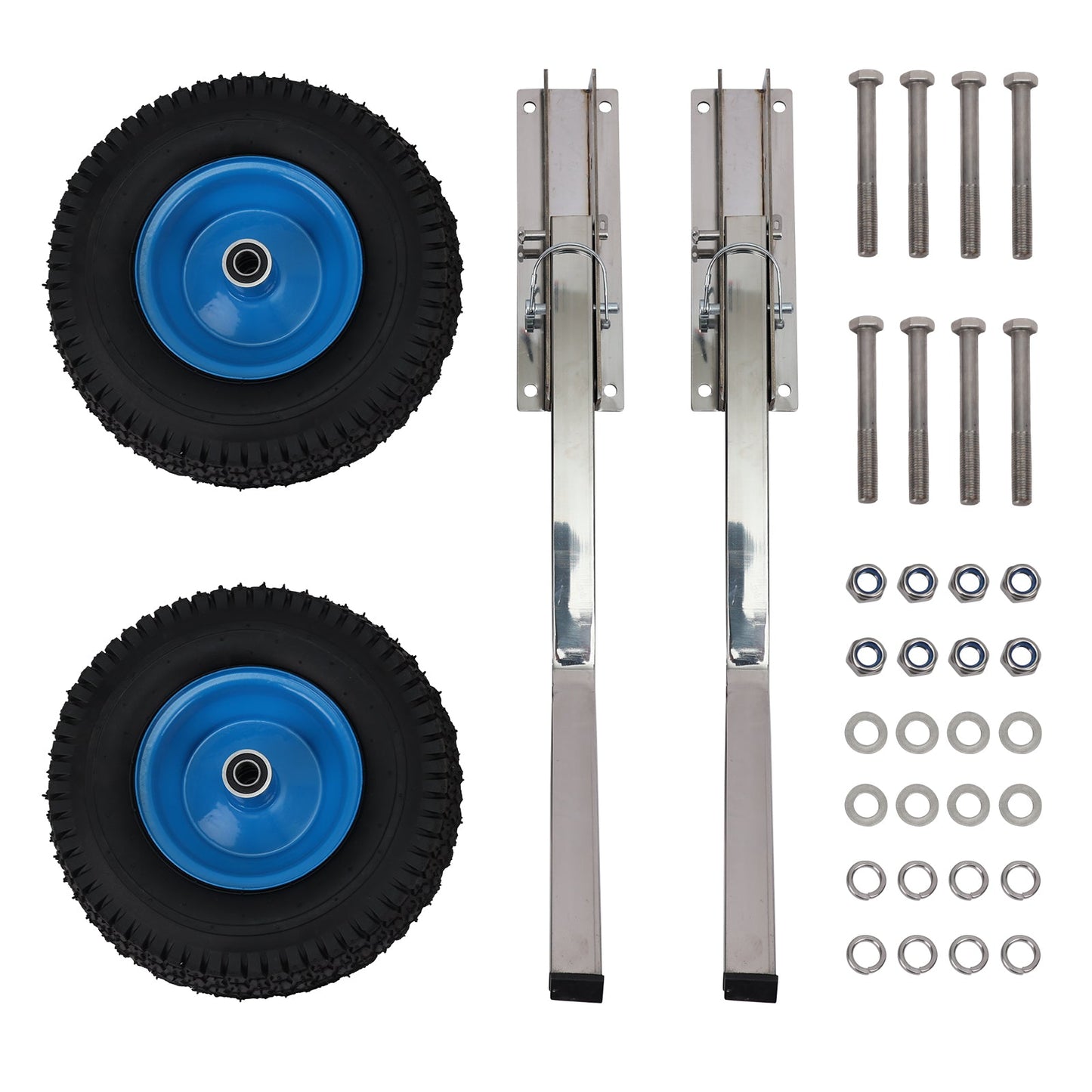 GARVEE Boat Launching Wheels 500LBS Boat Transom Launching Wheel With 12 Inch Wheels Set