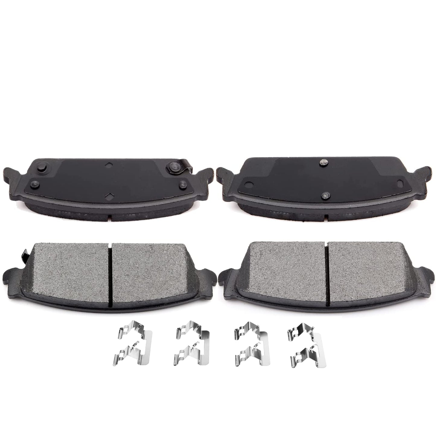 GARVEE Premium Ceramic Disc Rear Brake Pads Set For 2007-2013 Chevy Silverado Suburban Tahoe