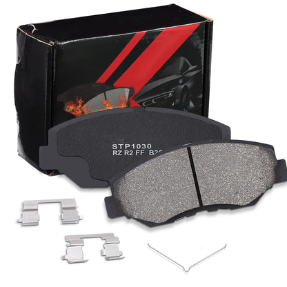 GARVEE STP0487 Ceramic Front Disc Brake Pads Replacement For 1997-1999 CL 1990-2002 Accord