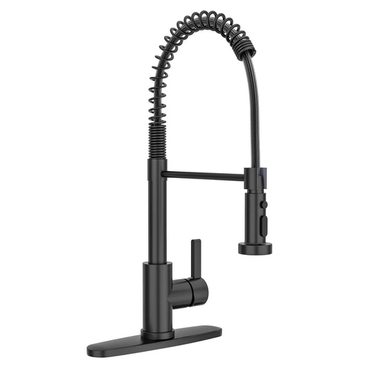 GARVEE Aquablade Modes Kitchen Faucet With Pull Down Sprayer Spring Sink Faucets