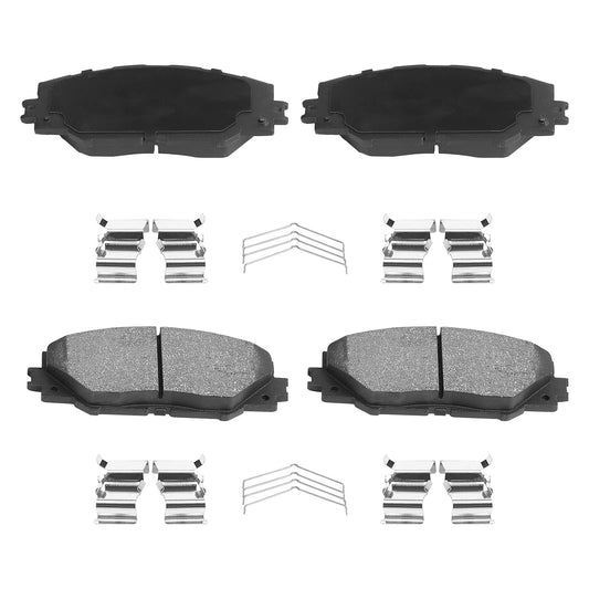 GARVEE Front Brake Pads 4PCS STP1624 Ceramic Front Disc Brake Pads