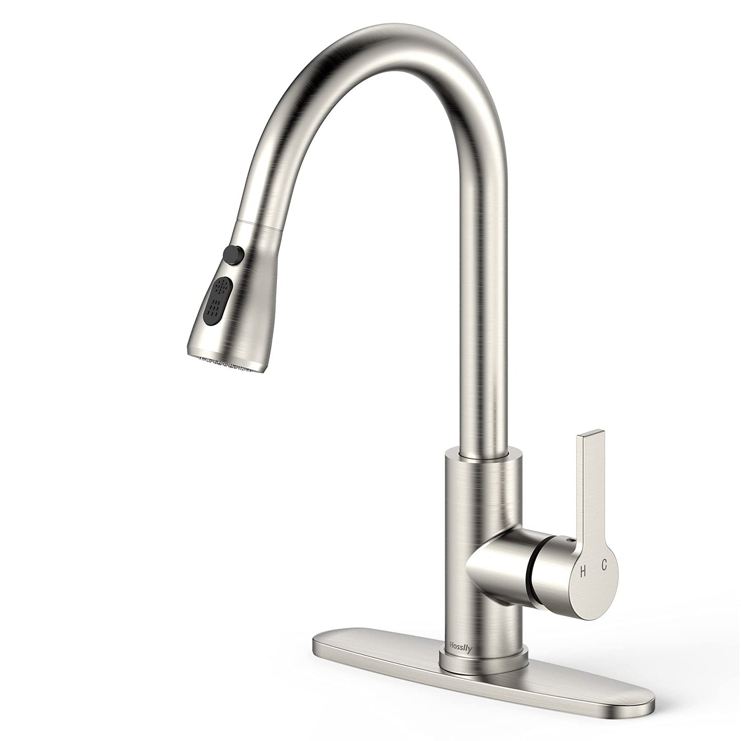 GARVEE Kitchen Faucet Kitchen Sink Faucet Kitchen Faucet With Pull Down Sprayer Perfect Commercial Modern Faucet