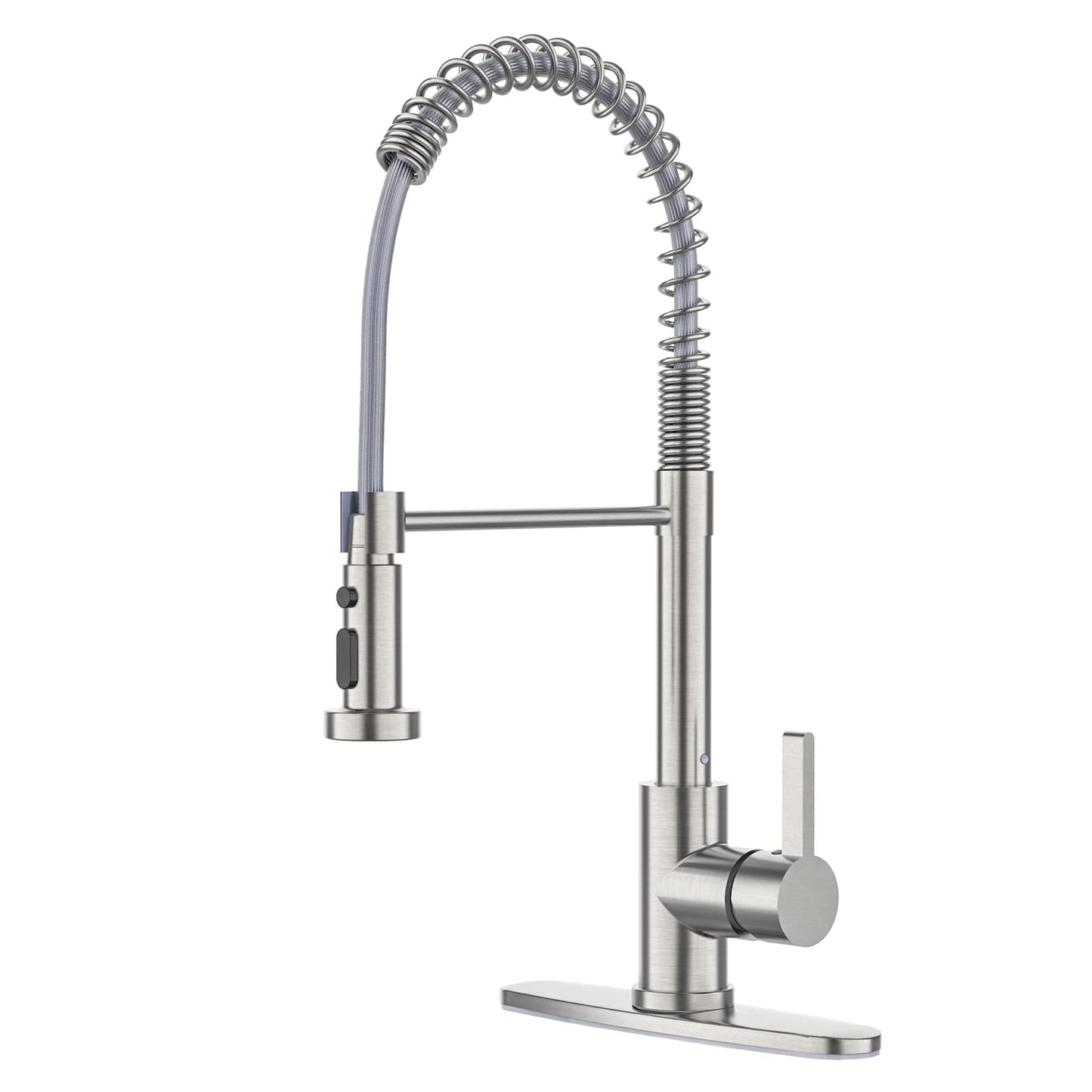 GARVEE Kitchen Faucet With Pull Down Sprayer Spring Sink Faucets