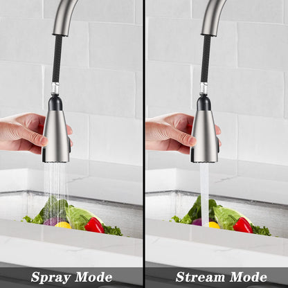 GARVEE Touchless Kitchen Faucet With Pull Down Sprayer Double Sensor Pulldown Faucet