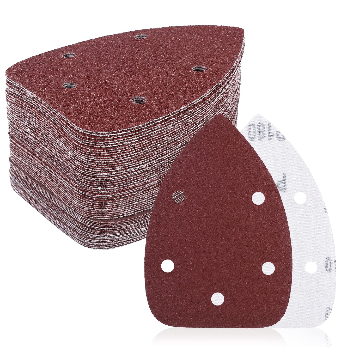 GARVEE 60 Grit Sanding Pads for Mouse Sanders