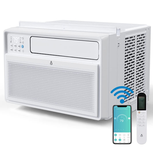 GARVEE 8000 BTU Inverter Smart Window Air Conditioner Window AC Unit With Remote/App Control