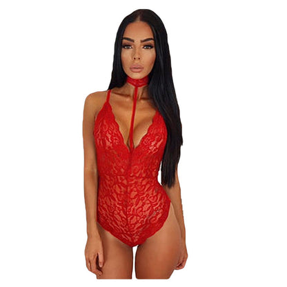 YESFASHION Lingerie Sexy Lace Underwear Babydoll Female Jumpsuit