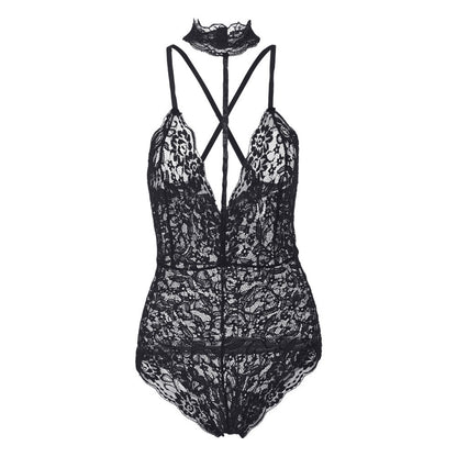 YESFASHION Lingerie Sexy Lace Underwear Babydoll Female Jumpsuit