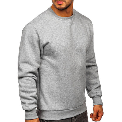 YESFASHION Men's Sweater Cross-border Round Neck Sweatshirts