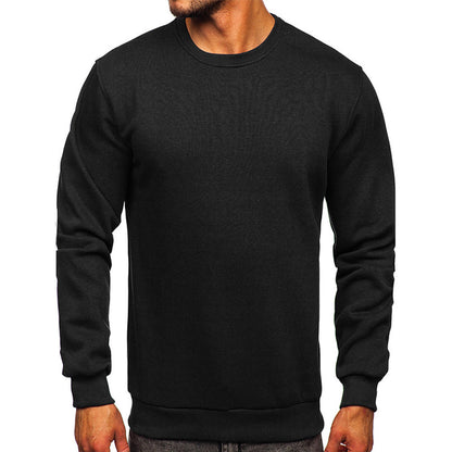 YESFASHION Men's Sweater Cross-border Round Neck Sweatshirts