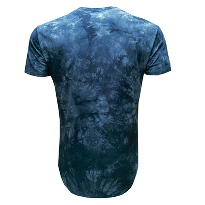 YESFASHION Tie-dye T-shirt Men Summer Shirts