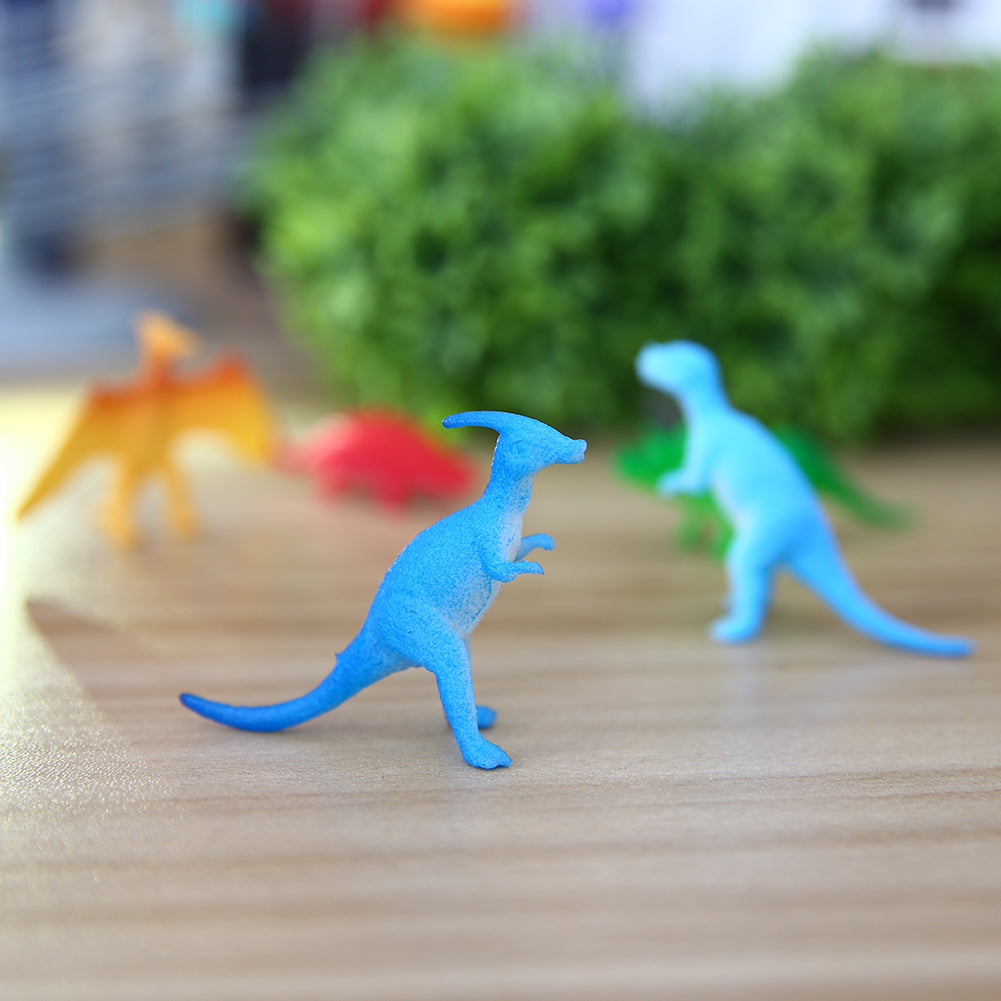 YIWA 72pcs Mini Kids Realistic Looking Dinosaurs PVC Assorted