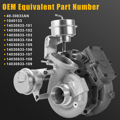 Garvee Turbocharger Replacement For Acura RDX 2007-2012 Enhanced Performance Turbocharger Replaces OEM Part