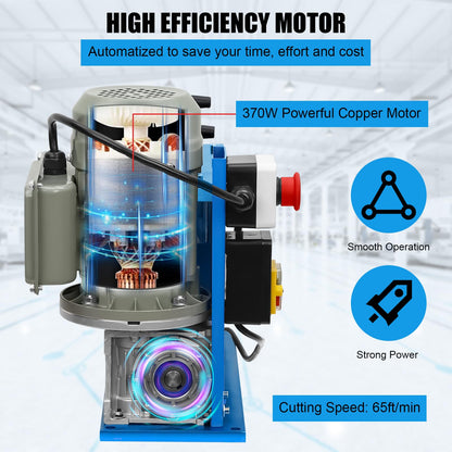 GARVEE Wire Stripping Machine 0.06-1.5 Inch 370w Portable Powered Wire Stripper Machine