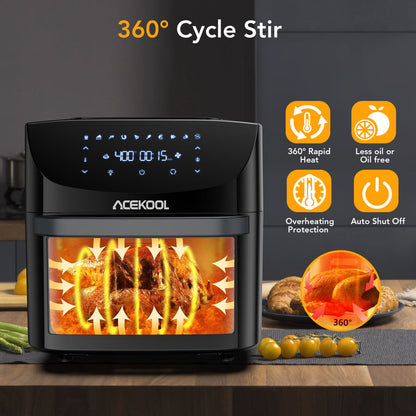 ACEKOOL Air Fryer FT1 10-in-1 19QT Digital Large Airfryer Oven US Plug