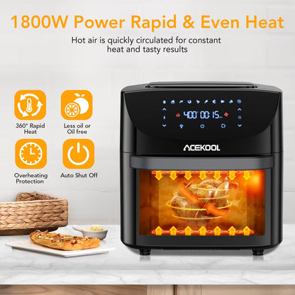 ACEKOOL Air Fryer FT1 10-in-1 19QT Digital Large Airfryer Oven US Plug