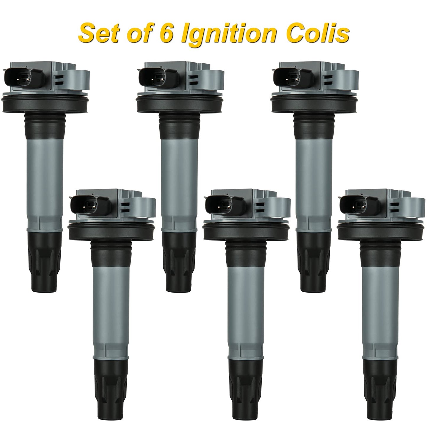 GARVEE 6 Set of Ignition Coil Pack Compatible with Ford Mercury Mazda & Lincoln Vehicles