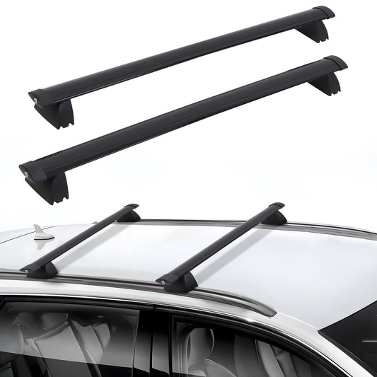 GARVEE Roof Rack Cross Bar Fit For 2011-2021 Jeep Cherokee Heavy Duty Steel Main Body Jeep Cherokee Cross Bars