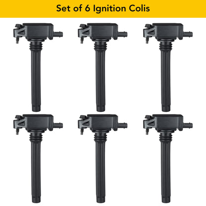 GARVEE Set of 6 Ignition Coil Pack Replacement For Chrysler 300 Town Country Grand Cherokee Wrangler Dodge