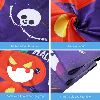 CYNDIE Halloween Toss Game Banner for Halloween Party Game