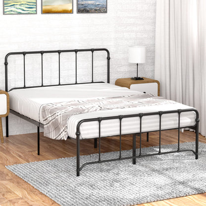 IDEALHOUSE Full Size Metal Bed Frame Platform Bed