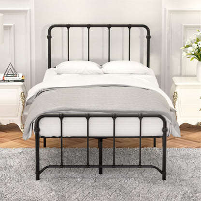 IDEALHOUSE Twin Size Metal Bed Frame Platform Bed