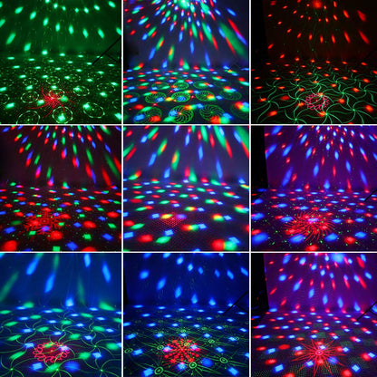 GARVEE Party Lights 2 in 1 Strobe Lights Disco Ball Lights for Party Birthday Club