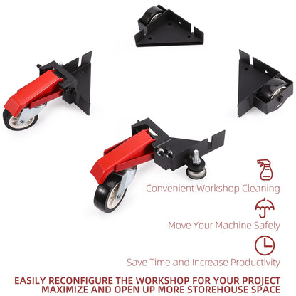 LITAKE Adjustable Mobile Tool Base Kit PM1100 470LBS Load-Bearing