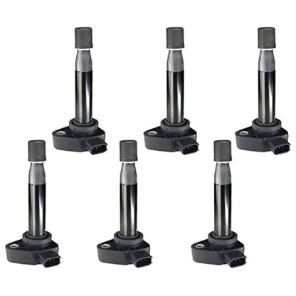 GARVEE Set of 6 Ignition Coil Pack Ignition Coil Set Replacement For Honda Accord Odyssey DX Acura CL RL TL 3.0L 3.2L 3.5L V6