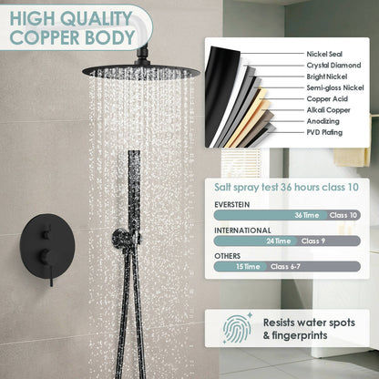 EssentialEase Collection Pressure Balanced Shower Faucet With Rough-In Valve