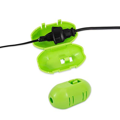 TOWALLMARK 1PCS Outdoor Extension Cord Cover Protective Cover - Green