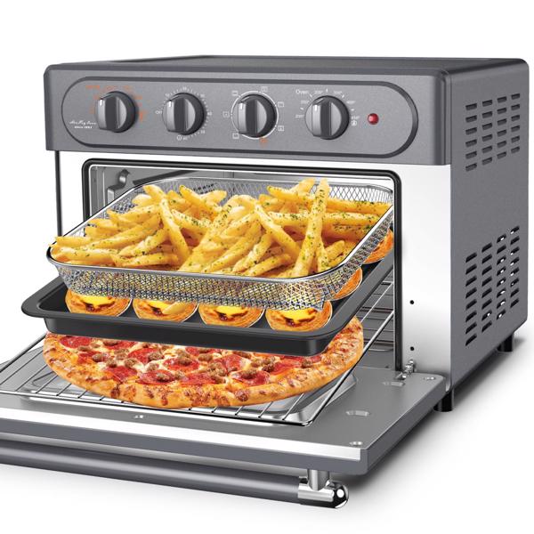 WEESTA 23L Air Fryer Toaster Oven 7-In-1 Convection Oven Airfryer Kitchen Appliances