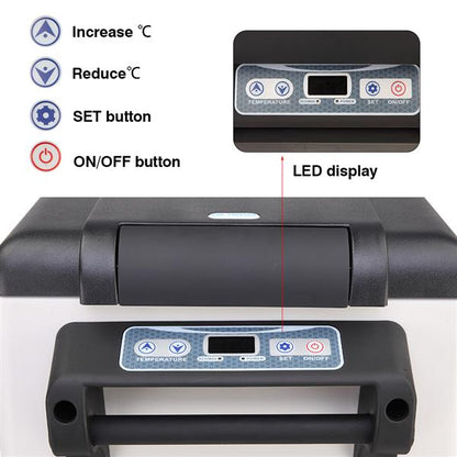 ZOKOP BCD42 42L Car Refrigerator Compressor Key Display