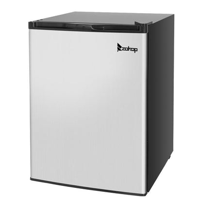 ZOKOP BD-60 60L Single Door Vertical Freezer AC115V 60Hz Freezing Refrigerator Black