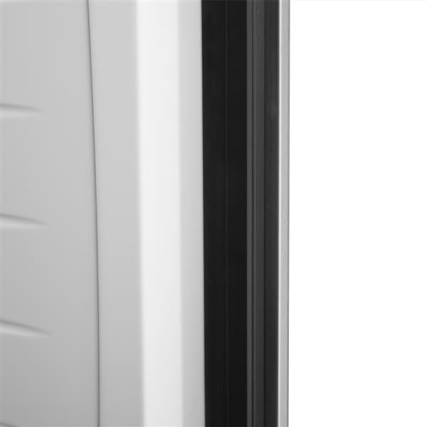 ZOKOP BD-60 60L Single Door Vertical Freezer AC115V 60Hz Freezing Refrigerator Black