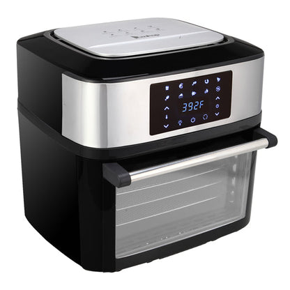 ZOKOP Air Fryer 16L 1800W All-in-One Airfryer Oven Black with Visible Window